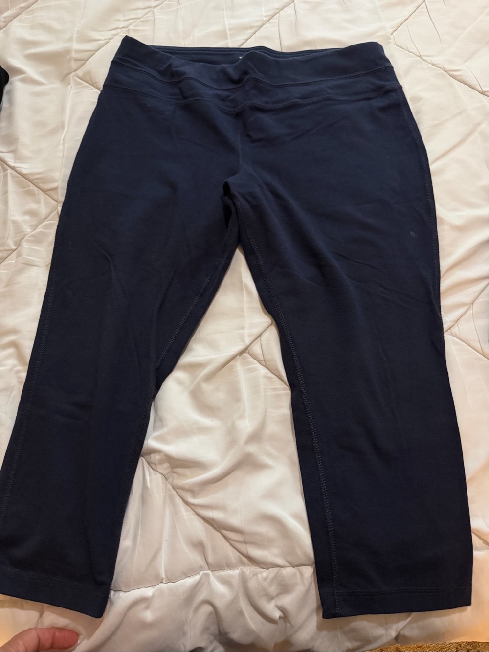 tek gear Navy, Gray & Black Cropped Leggings Trio - Picture 3 of 7